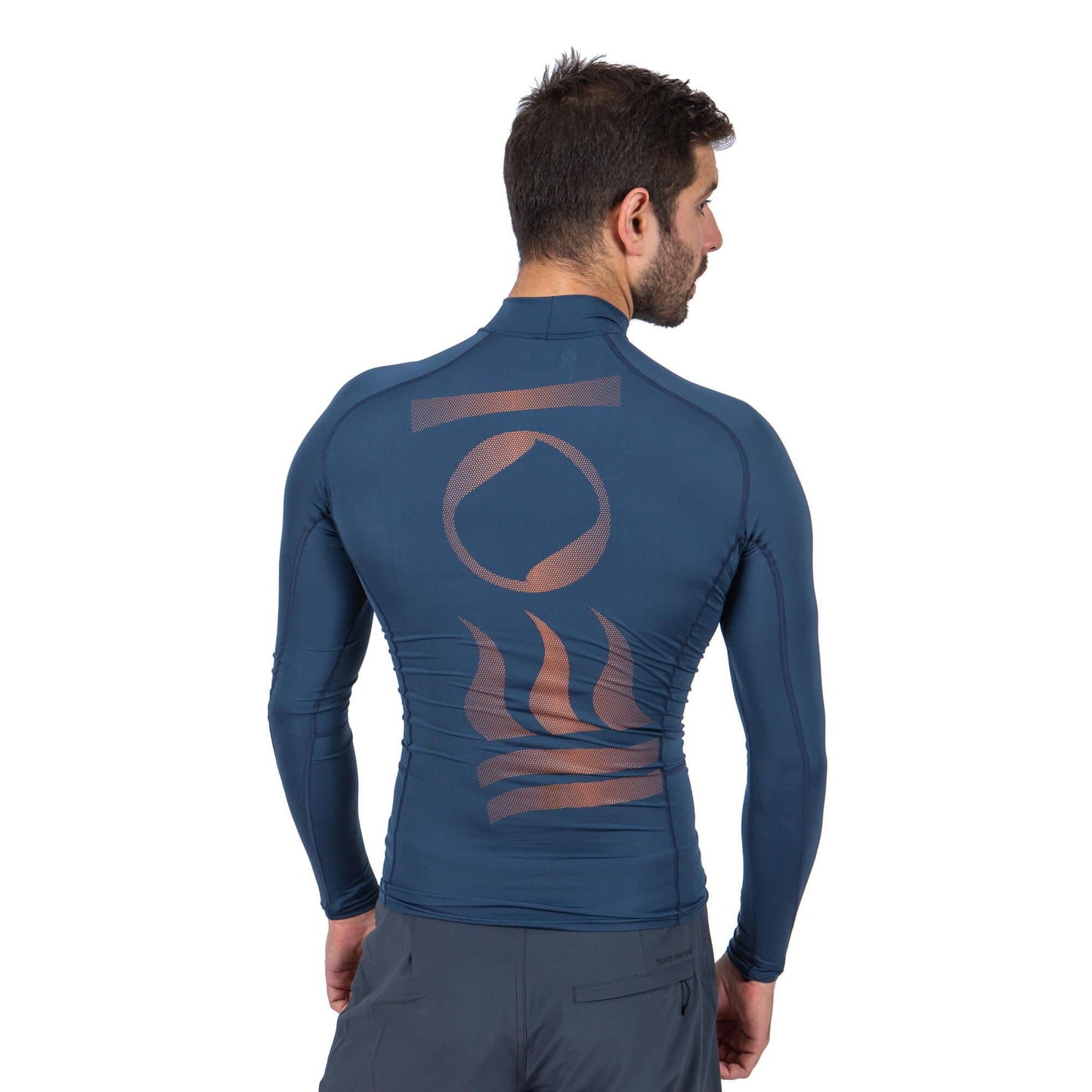 Fourth Element Men's Ocean Positive Long Sleeve Hydroskin Rash Vest - Insignia Blue