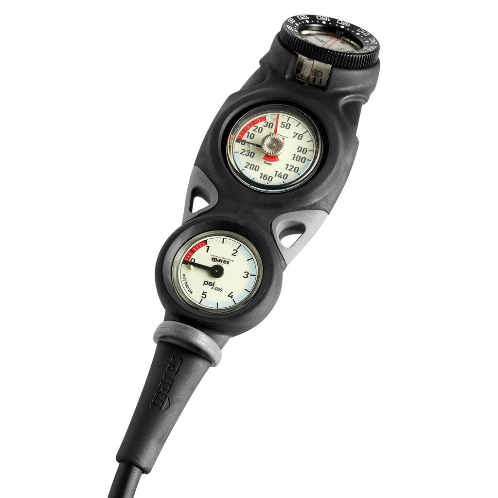 Mares Mission 3 Console with Depth, Pressure & Compass