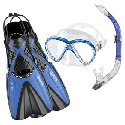 Mares X-One Marea Mask, Snorkel and Fin Set