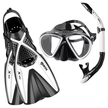 Mares X-One Marea Mask, Snorkel and Fin Set