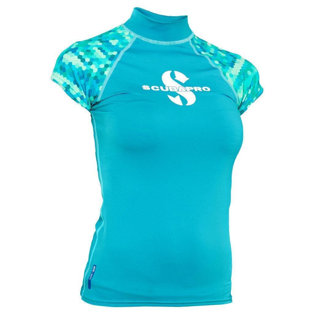 Scubapro UPF 50 Short Sleeve Women's Rash Guard – Mikes Dive Store