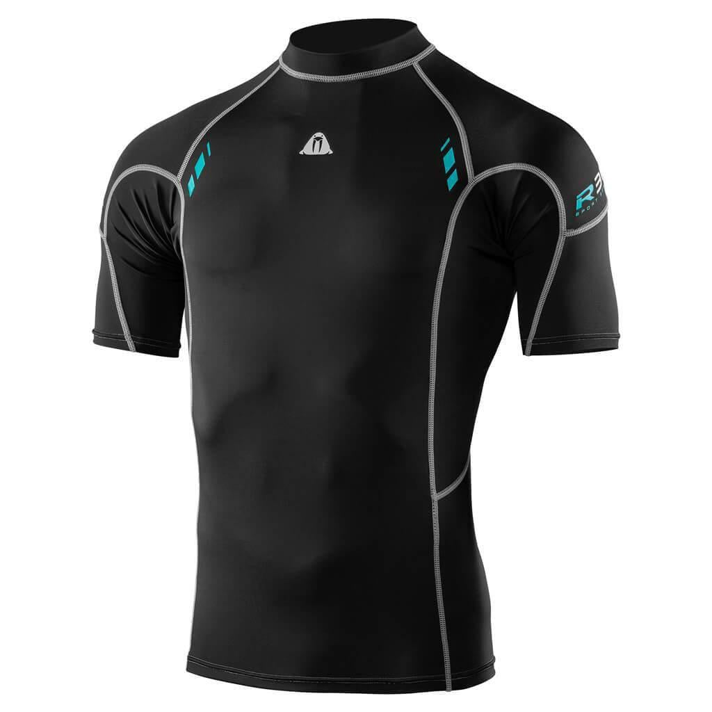 Waterproof R30 Rash Vest Short Sleeved Men s Mike s Dive Store