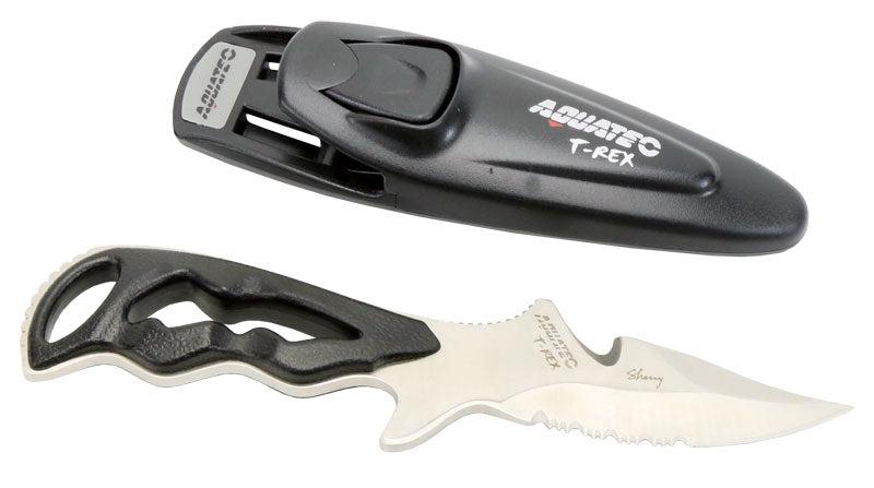 Aquatec T-Rex Dive Knife - Pointed Tip