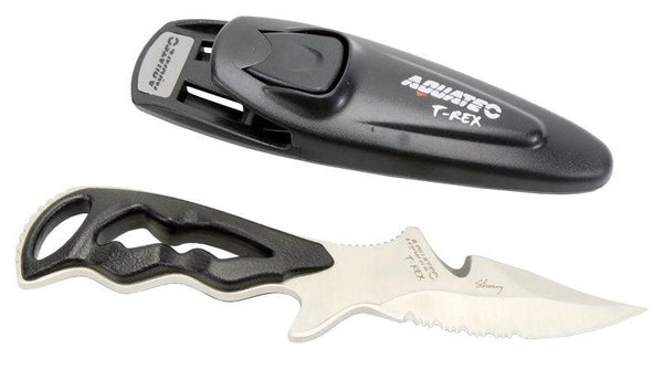アクアテック チタン 水中用ダイビングナイフ T-REX mic21ダイビング