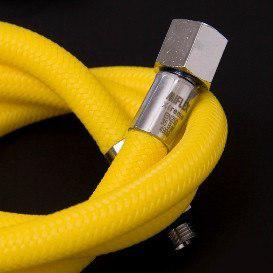 Miflex Hoses - Regulator hose 1/2" Mellow Yellow