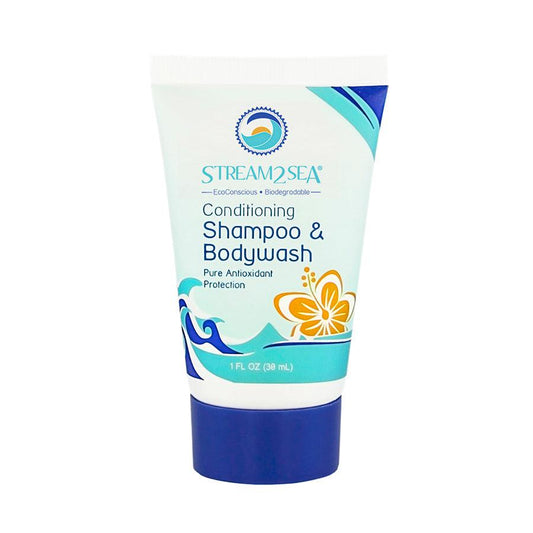 Stream2Sea Conditioning Shampoo & Body Wash 1oz (28.5 ml)