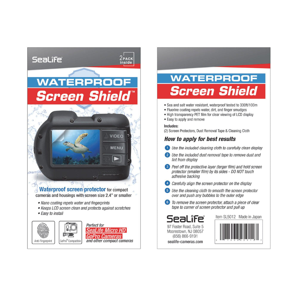 Shore Screen Protector Sealife Screen Shield for Micro Series Cameras – Mikes Dive Store