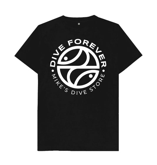 black t-shirt with our logo