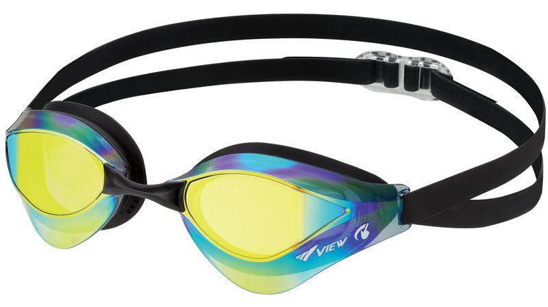 VIEW V230 MIRRORED Blade Orca SWIPE Swimming Goggle
