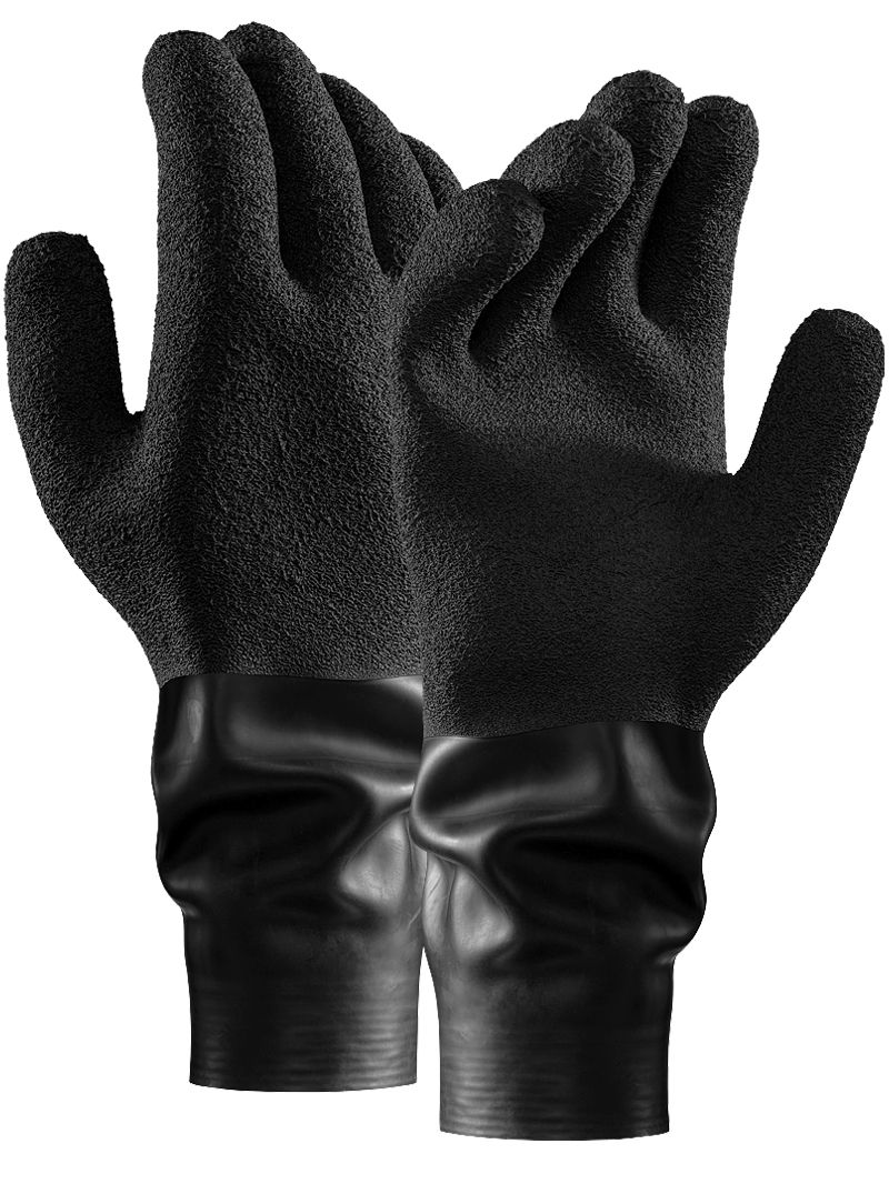 Waterproof Latex Long Dry Gloves